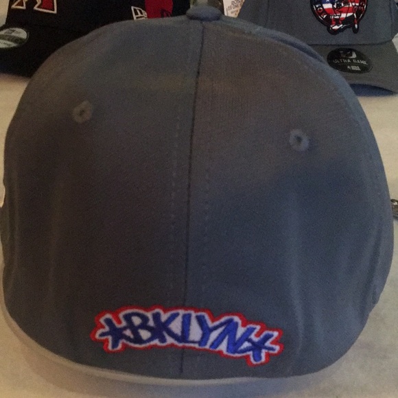 Ultra Game Mens Brooklyn Nets USA Logo Hat Cap One size fit most! NBA - Picture 3 of 7